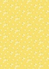 Lewis and Irene Fabrics Joys of Spring Flowerets Sunshine Yellow