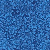 Anthology Fabrics Moody Blue Baliscapes Batik Styled Flower Blue