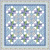 Hydrangea Birdsong II Free Quilt Pattern