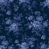 Windham Fabrics Jasper Blue Flower Picking Indigo