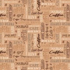 Windham Fabrics Coffee Connoisseur Words Latte