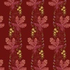 Andover Fabrics Dahlia Tree Moss Crimson