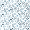 Riley Blake Designs Winter Magic Snowflakes White