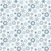 Riley Blake Designs Winter Magic Snowflakes White