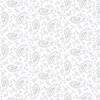 Henry Glass Quilters Flour VI Paisley White on White