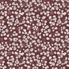 P&B Textiles Le Jardin Dotty Print Burgundy