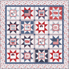 Stars and Stripes Forever Free Quilt Pattern