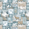 Blank Quilting Winter Whispers Winter Patch Blue