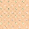 Riley Blake Designs Summer Skies and Fireflies Cone Flowers Orange