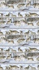 Northcott Naturescapes Wild At Heart Border Light Blue/Multi