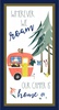 Michael Miller Fabrics Camping Life Home is Where You Park Panel