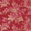 Marcus Fabrics Cottage Florals Toile Red