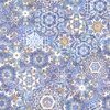 QT Fabrics Got Your Back 108 Inch Backing Packed Medallion Blue