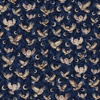 QT Fabrics Night Owls Flying Owls Dark Navy