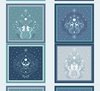 Lewis and Irene Fabrics A Winter's Moon 1 Yard Squares Panel