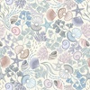 Lewis and Irene Fabrics Ocean Pearls Shells and Pearls Cream