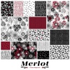Merlot 10" Squares by Clothworks