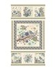 Benartex Bird Song Nature Walk Panel Blue