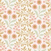 Cloud9 Fabrics Vintage Charm Flora Gold/Pink