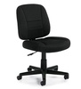 Rolling Desk/Task Chair - BLACK