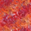 Riley Blake Designs Expression Batiks Chalk and Charcoal Coral Fiesta