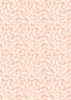 Lewis and Irene Fabrics Honey Sweet Cow Parsley Peach Blush