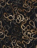 Wilmington Prints Granite Bay Batik Loops and Dots Black