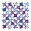 Graceful Garden Purple Ribbons and Grace Free Quilt Pattern