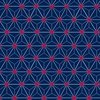 Andover Fabrics Tradition Star Grid Blue