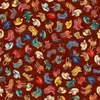 QT Fabrics Yippie Ki Yay! Cowboy Boots and Hats Brick