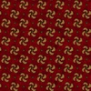 Henry Glass Scrap Basket Favorites Swirled Feathers Cranberry