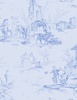 Wilmington Prints Chateau Bleu Toile Cream