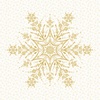 Northcott Shimmer Frost Panel White/Gold