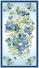 Wilmington Prints Blossom Blues Panel