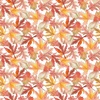 Studio E Fabrics Night Owls Leaf Allover Orange