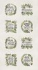 Moda Happiness Blooms Panel White Washed