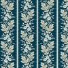 Andover Fabrics Cocoa Blue Magnolia Indigo
