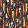 Michael Miller Fabrics Garden Variety Vegetable Garden Charcoal