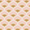 Cloud9 Fabrics Vintage Charm Rosie Pink/Gold