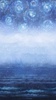 Northcott Polar Frost Ombre Dark Blue
