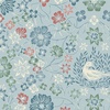 Maywood Studio Cottage Flowers Cosmos and Clover Blue/Multi