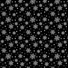 Benartex Country Christmas Jolly Snow Black
