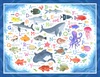 P&B Textiles Deep Blue Sea ABC Panel