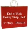 End of Bolt Variety Strip Pack - 6" PRINTS