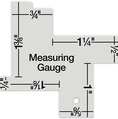 Dritz Measuring Gauge