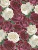Wilmington Prints Crimson Blooms Large Florals Red