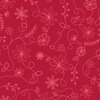 Maywood Studio Kimberbell Basics Swirl Floral Red