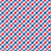 Maywood Studio Kimberbell Star Spangled Beauty Bias Gingham Blue/Red