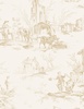 Wilmington Prints Chateau Bleu 108" Wide Toile Cream
