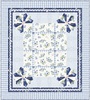 Indigo Petals Free Quilt Pattern